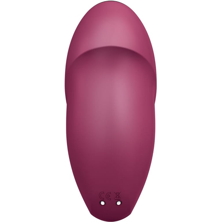 Satisfyer - Tap & Climax 1 Vibrador Lay-on Rojo