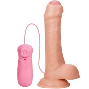 Dildo Realista de 21 cm con Prepucio Juguete Sexual Masculino Ultra Realístico