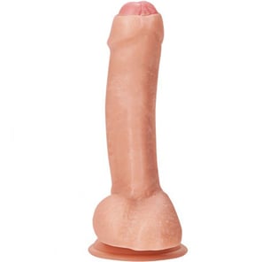Dildo Realista de 21 cm con Prepucio Juguete Sexual Masculino Ultra Realístico