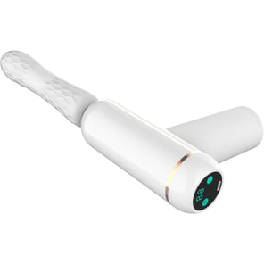 Máquina Sexual Automática Blanca con Vibrador Ajustable Fking Machine para Placer y Estimulación