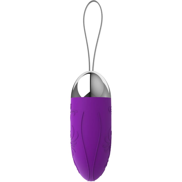 Huevo Vibrador Phoenix Violeta con Control Remoto Recargable y Silencioso para Placer Femenino