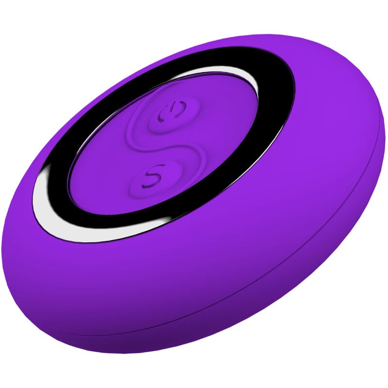 Huevo Vibrador Phoenix Violeta con Control Remoto Recargable y Silencioso para Placer Femenino