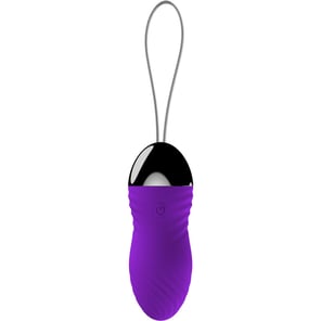 Huevo Vibrador Violeta Anni con Control Remoto Recargable Juguete Sexual para Mujer