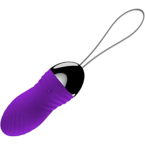 Huevo Vibrador Violeta Anni con Control Remoto Recargable Juguete Sexual para Mujer