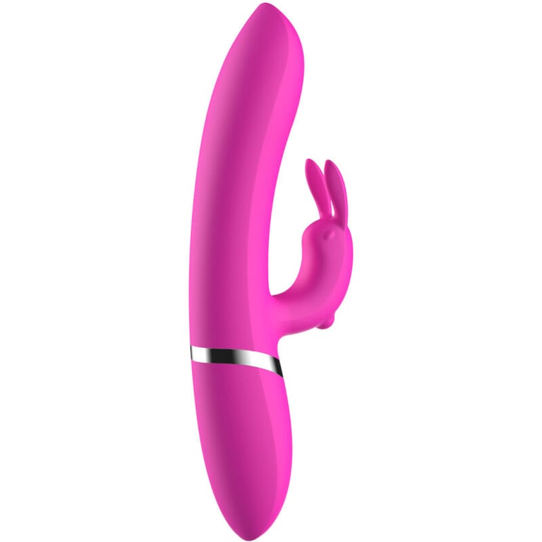 Vibrador Rabbit Ava Fucsia Recargable con Estimulación Dual para Mujer