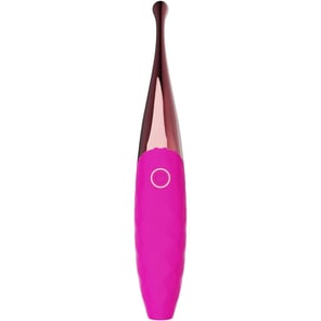Estimulador Clítoris Multifrecuencia Fucsia Recargable Juguete Sexual para Mujer