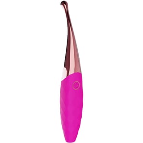 Estimulador Clítoris Multifrecuencia Fucsia Recargable Juguete Sexual para Mujer