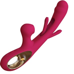 Vibrador Dual Impact Swing Modelo 2 Burdeos Estimulador Potente para Placer Íntimo