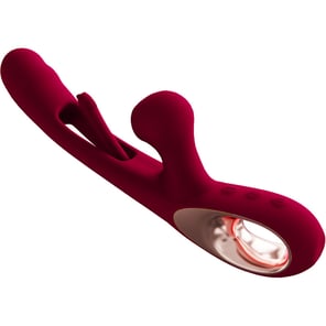 Vibrador Dual Impact Swing Modelo 2 Burdeos Estimulador Potente para Placer Íntimo
