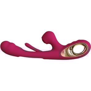 Vibrador Dual Impact Swing Modelo 2 Burdeos Estimulador Potente para Placer Íntimo