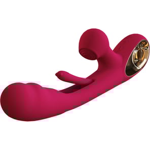 Vibrador Dual Impact Swing Modelo 2 Burdeos Estimulador Potente para Placer Íntimo