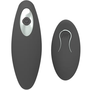 Vibrador para Parejas Martha Negro con Control Remoto Juguete Sexual Recargable y Silencioso