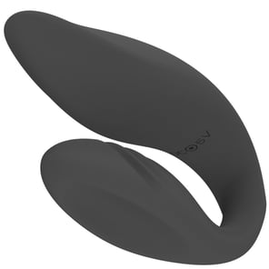 Vibrador para Parejas Martha Negro con Control Remoto Juguete Sexual Recargable y Silencioso