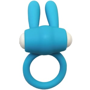 Anillo Vibrador de Silicona Mr Bunny Verde para Parejas Estimulación y Placer Garantizado