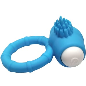 Anillo Vibrador de Silicona Verde Power O para Parejas Juguete Erótico Recargable y Resistente al Agua
