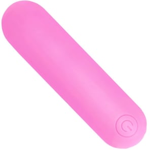 Bala Vibradora de Silicona Rosa 10 Modos de Vibración, 65 x 15mm - Estimulador Erótico Discreto para Adultos