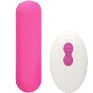 Bala Vibradora Rosa de Silicona Splash Joie con Control Remoto, 10 Modos de Vibración, 75x19 mm Juguete Sexual Discreto para Parejas