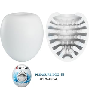 Male Masturbator Egg White