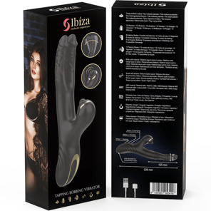 Vibrador Hi-Tech Ibiza Rabbit Potente Clitorial con Doble Motor Two Dragons Estimulador Recargable para Mujer