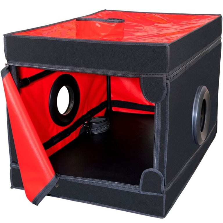 Kink Club La Niche Cabin Black & Red