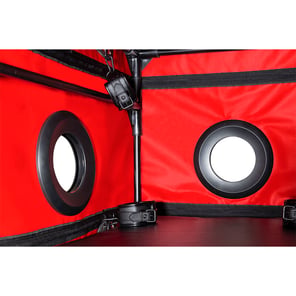 Kink Club La Niche Cabin Black & Red