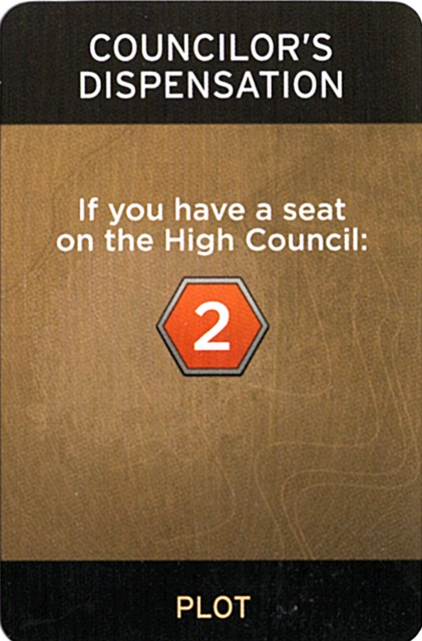 Councilor's Dispensation