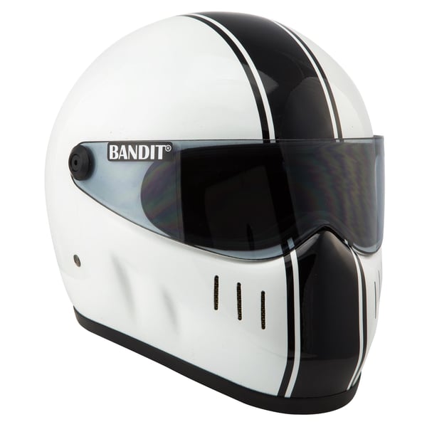 Image of Helm BANDIT XXR Classic, weiß/schwarz, Gr. M, 57-58cm Integralhelm