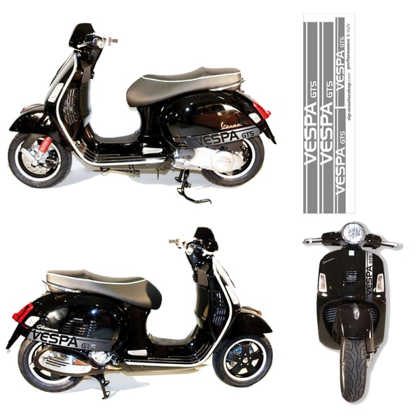 Image of Aufkleberdekorset SIP für Vespa GTS