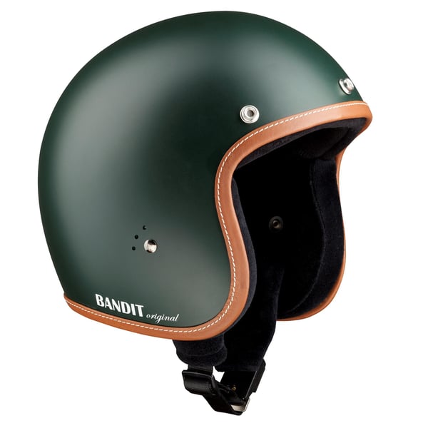 Image of Helm BANDIT PREMIUM, British Racing Green, Gr. XL, 61-62cm Jethelm