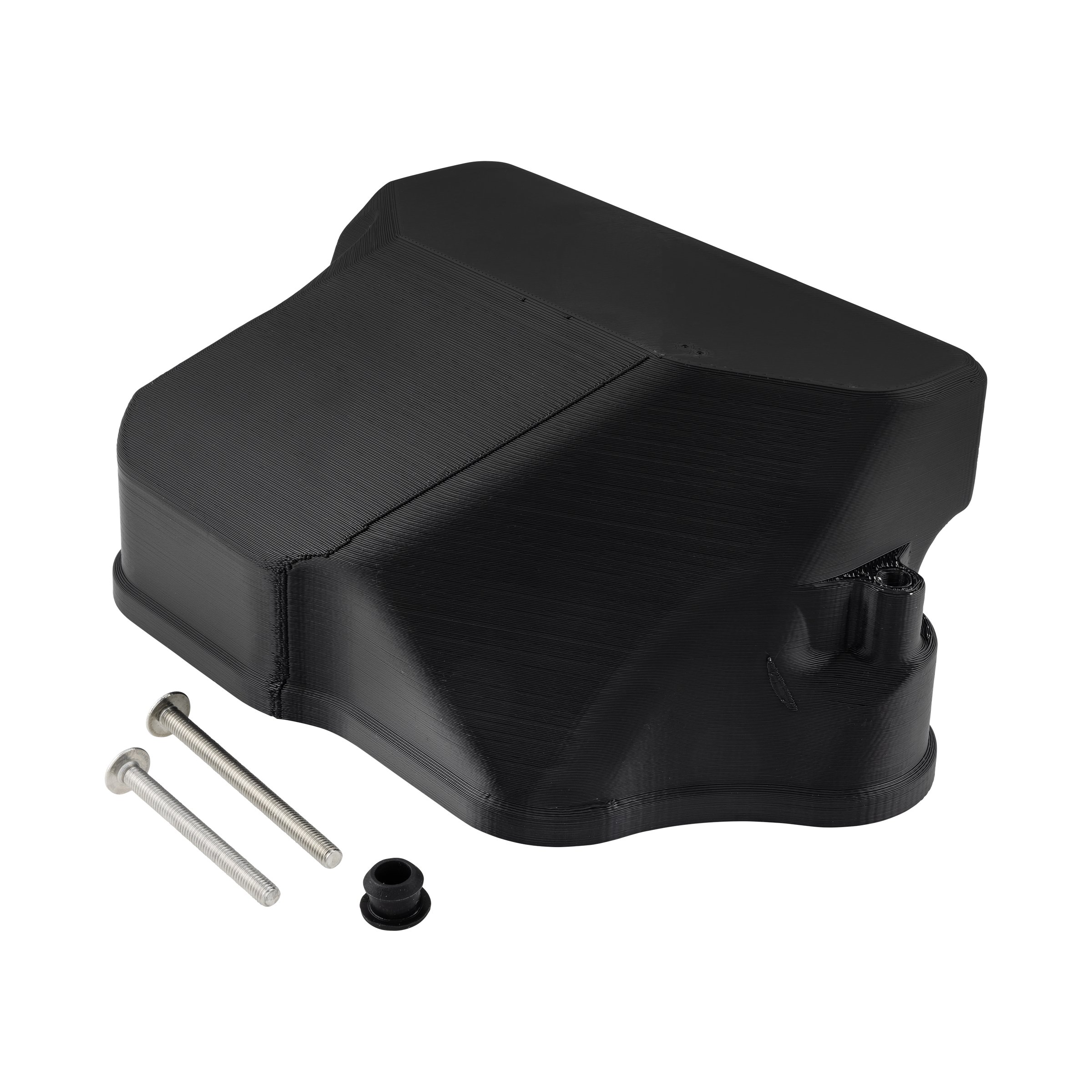 Image of Vergaserwannendeckel V.TEC Airbox mit Vergaser SI & Vergaserwanne mit Getrenntschmierung und für T5 Luftfilter für Vespa 180-200 Rally/P80-150X/P200E/PX80-200E/Lusso/`98/MY/`11/T5 für Vespa 180-200 Rally/P80-150X/P200E/PX80-200E/Lusso/`98/MY/`11/T5