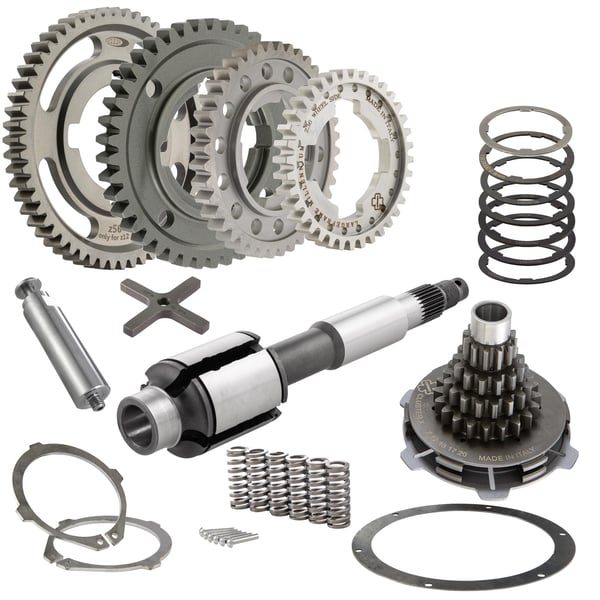 Image of Getriebekit Z 56-42-38-36 SERIE PRO "PX Lusso" Sport für Vespa 125 GT 2°/GTR/Super 2°/TS/150 GL 2°/Sprint 2°/V/Super 2°/Rally/PX80-200/PE/Lusso/T5/Cosa