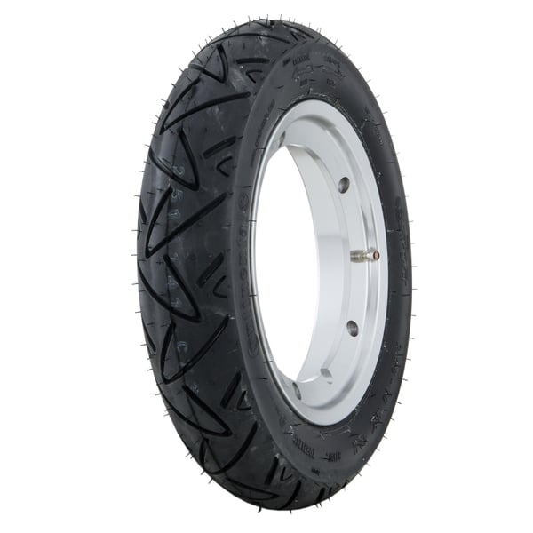 Image of Komplettrad CONTINENTAL ContiTwist 3.00-10 50M TL M/C reinforced für Vespa 50/N(D)/L (D)/R (D)/SR (D)/Special/SS/90/R/100/125/PV/ET3/PK50-125/S/XL/XL2