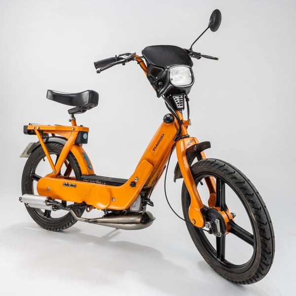 Image of Rennauspuff TECNO Circuit Twin für PIAGGIO CIAO/PX/SC/Bravo 50ccm 2T AC