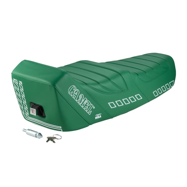 Image of Sitzbank NISA "Camel" grün für Vespa 50-125/PV/ET3