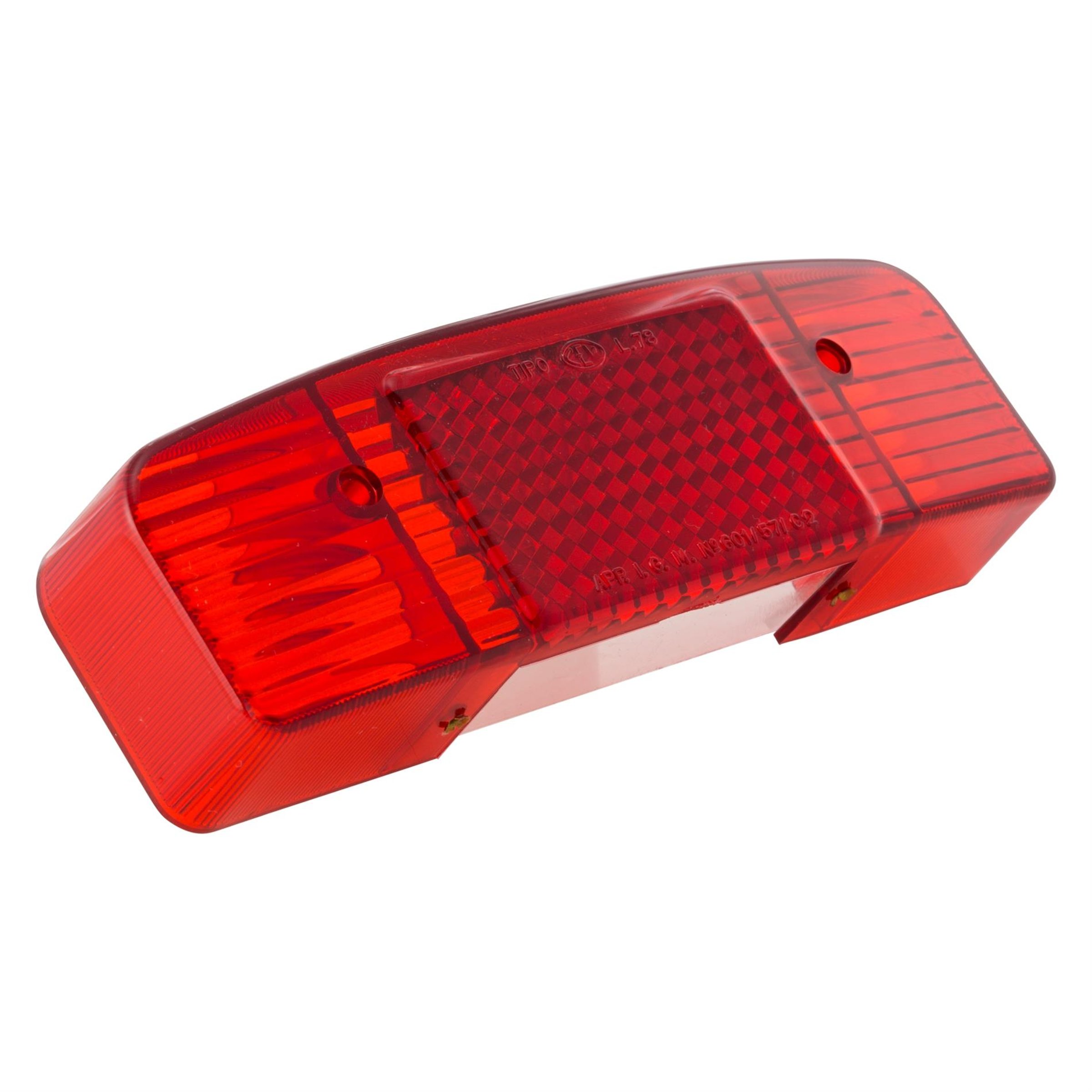 Image of Rücklichtglas SCOOTOPIA 19083090 für Lambretta 125 LI 1°-2° (-'60)/150 LI 1°-2° (-'60)/175 TV 1°-2° (-'60) für Lambretta 125 LI 1°-2° (-'60)/150 LI 1°-2° (-'60)/175 TV 1°-2° (-'60)