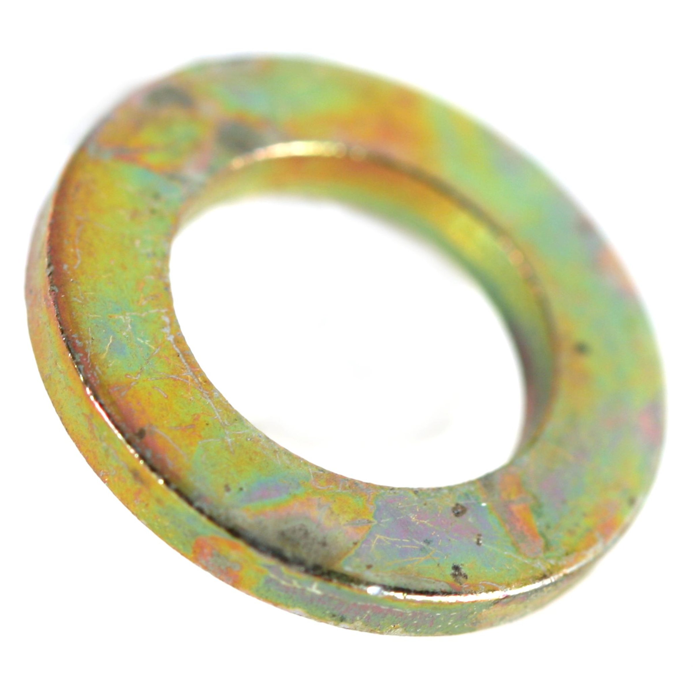 Image of Unterlegscheibe Schraube Stoßdämpfer Ø 18mm, Øi 10 mm (d) 2,0mm, vorne, unten für Vespa 125 V1-TS/150 VL-Super/Rally/P150S für Vespa 125 V1-TS/150 VL-Super/Rally/P150S