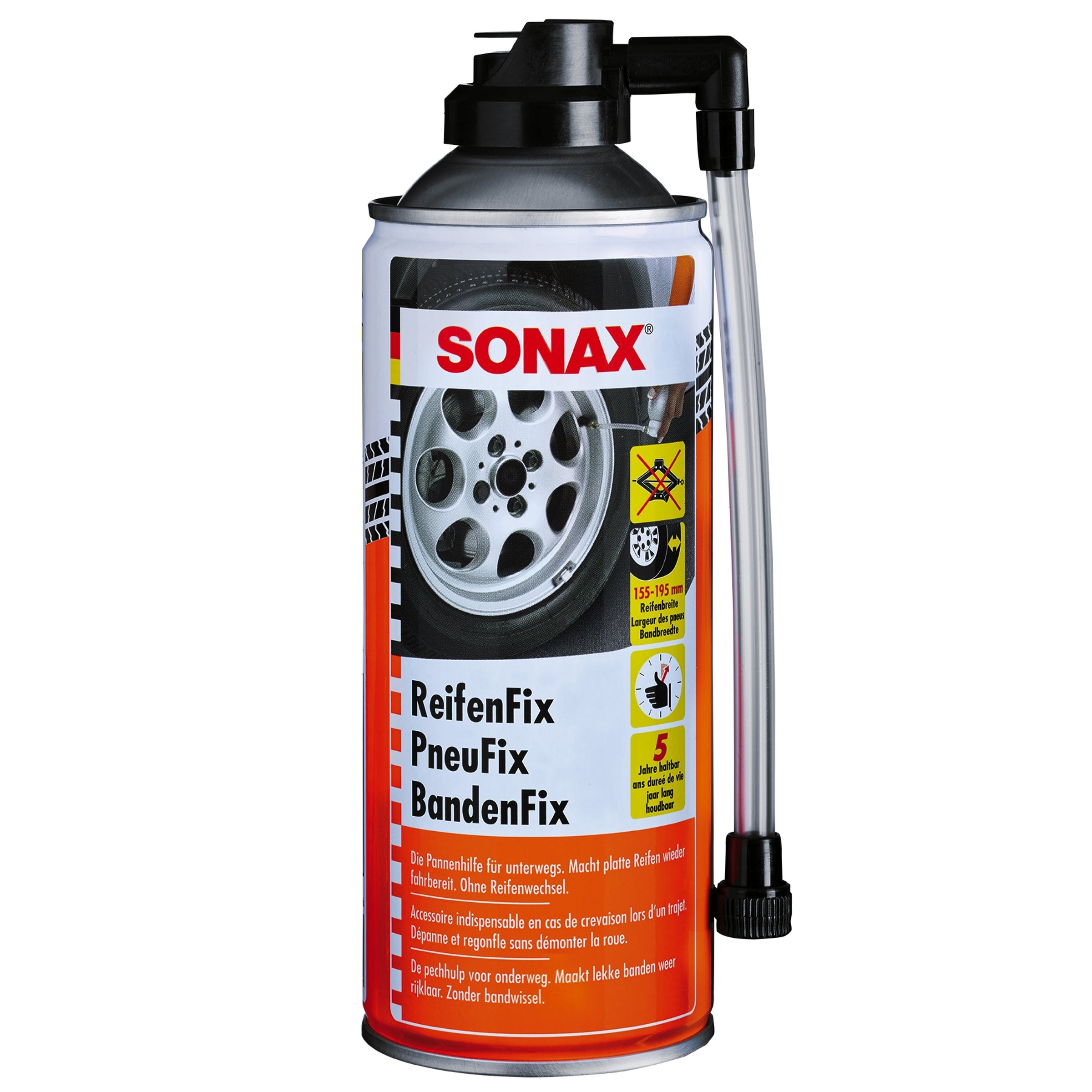 Image of Pannenspray SONAX ReifenFix für Fahrräder und Roller für Fahrräder und Roller