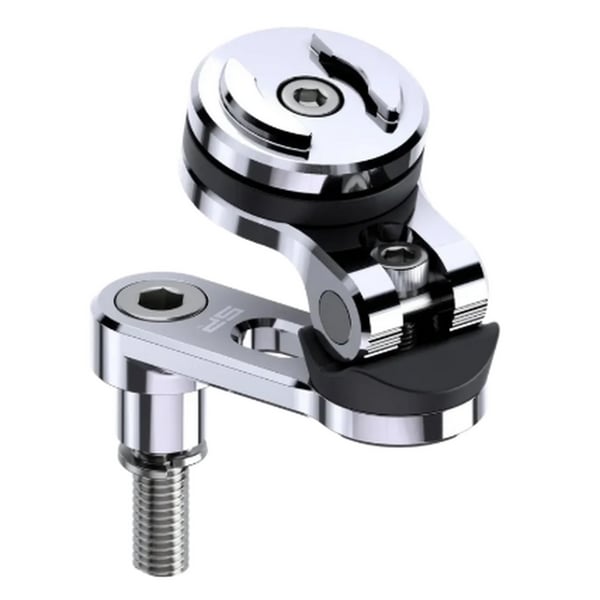 Image of Smartphonehalter SP Connect Lenkerklemme/Spiegelloch BAR CLAMP MOUNT PRO chrom