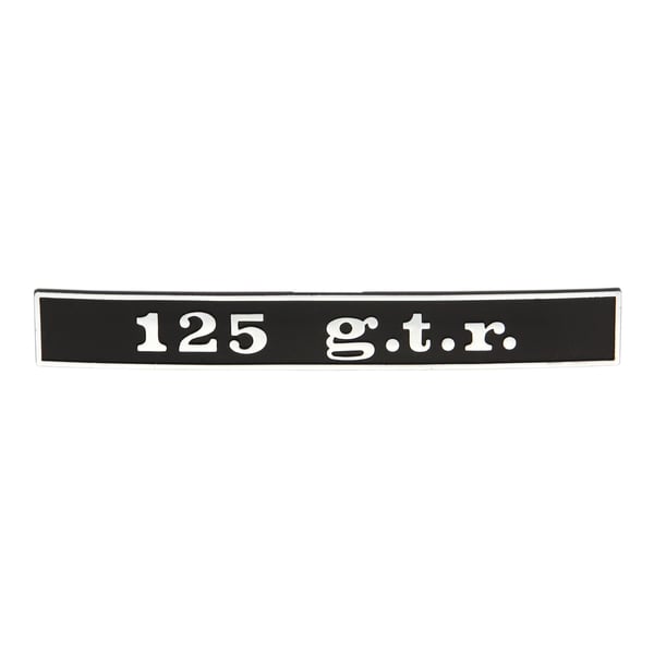 Image of Schriftzug "125 g.t.r." Heck hinten 152514 für Vespa 125 GTR, VNL2T 127358 ->