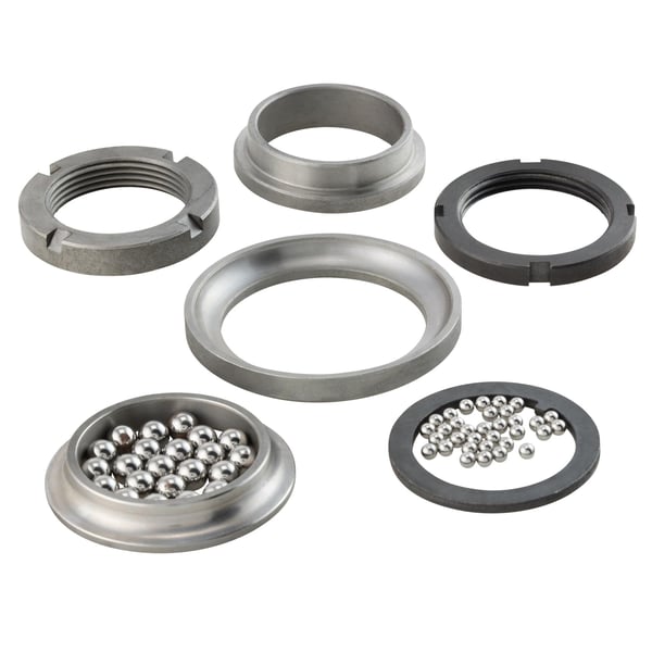 Image of Lenkkopflagersatz PASCOLI oben/unten für Vespa 125 V1-15/V30-33/VM/VU/Hoffmann/ACMA