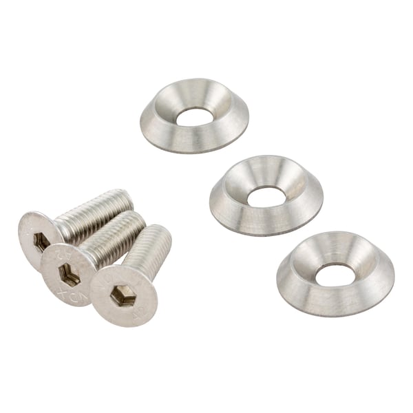 Image of Schrauben Kit Zündgrundplatte M5x16 mm, Innensechskant, Senkkopf für Vespa 50-125/PV/ET3