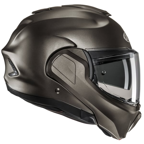 Image of Helm HJC F100, Titanium matt, Gr. XL, 60-61cm Modularhelm
