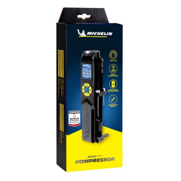 Image of Akku Mini Kompressor MICHELIN zum Aufpumpen von allen Reifen