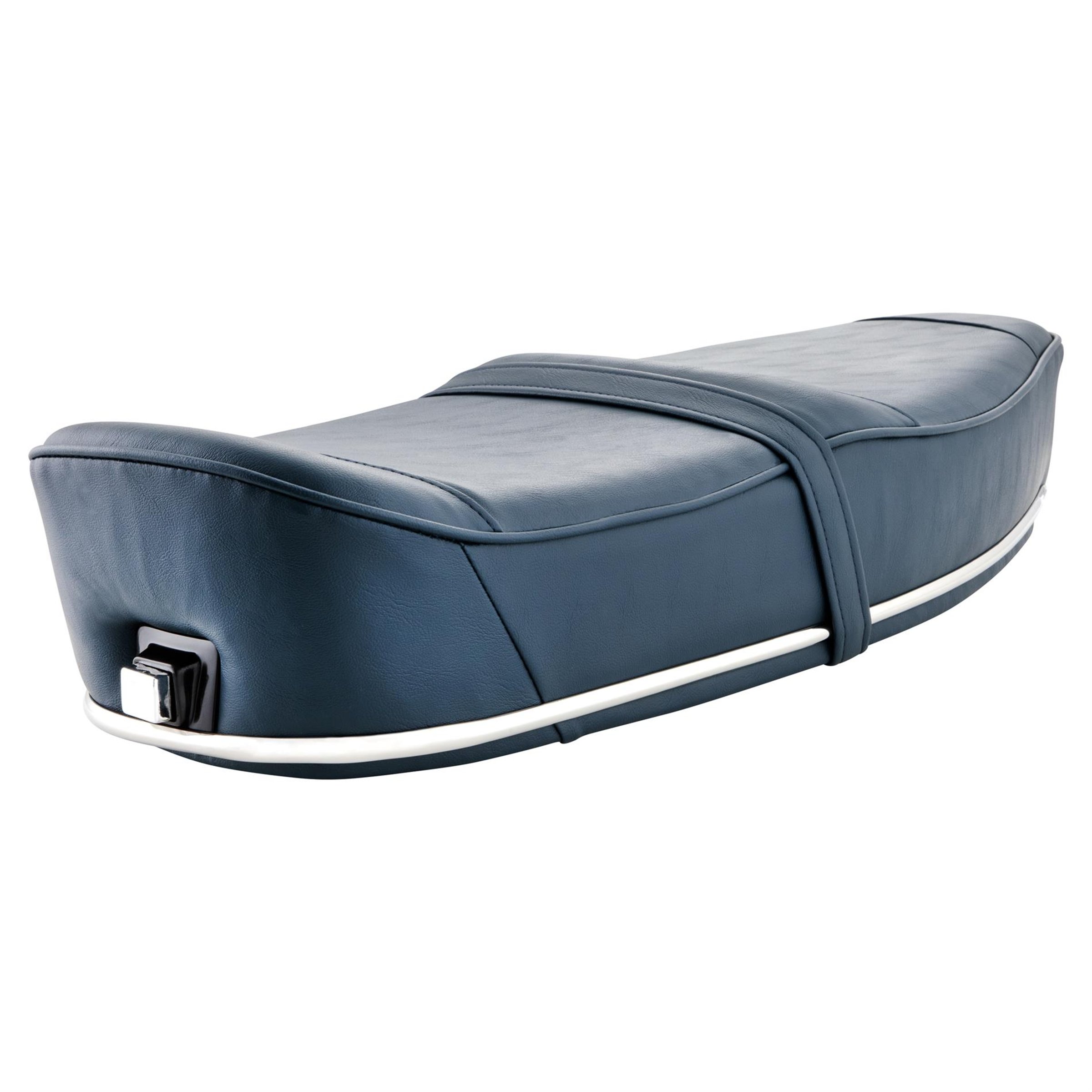 Image of Sitzbank graublau, RAL 5008 für Vespa 125 VNA/VNB/GT/GTR/Super/TS/150 VBA/VBB/GL/Sprint/V/Super/T4 für Vespa 125 VNA/VNB/GT/GTR/Super/TS/150 VBA/VBB/GL/Sprint/V/Super/T4