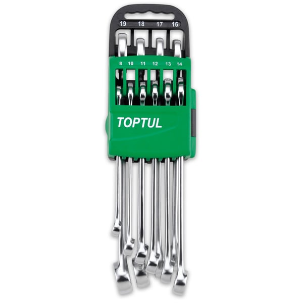 Image of Ringmaulschlüsselsatz TOPTUL Hi-Performance