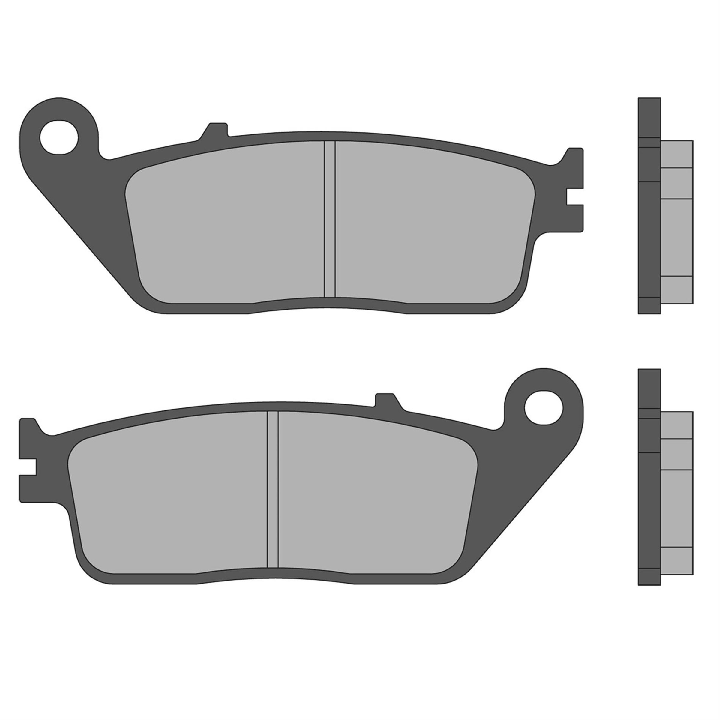 Image of Bremsbeläge MALOSSI Sport 6215027BB für HONDA/KAWASAKI/KYMCO/MBK/SUZUKI/YAMAHA für HONDA/KAWASAKI/KYMCO/MBK/SUZUKI/YAMAHA