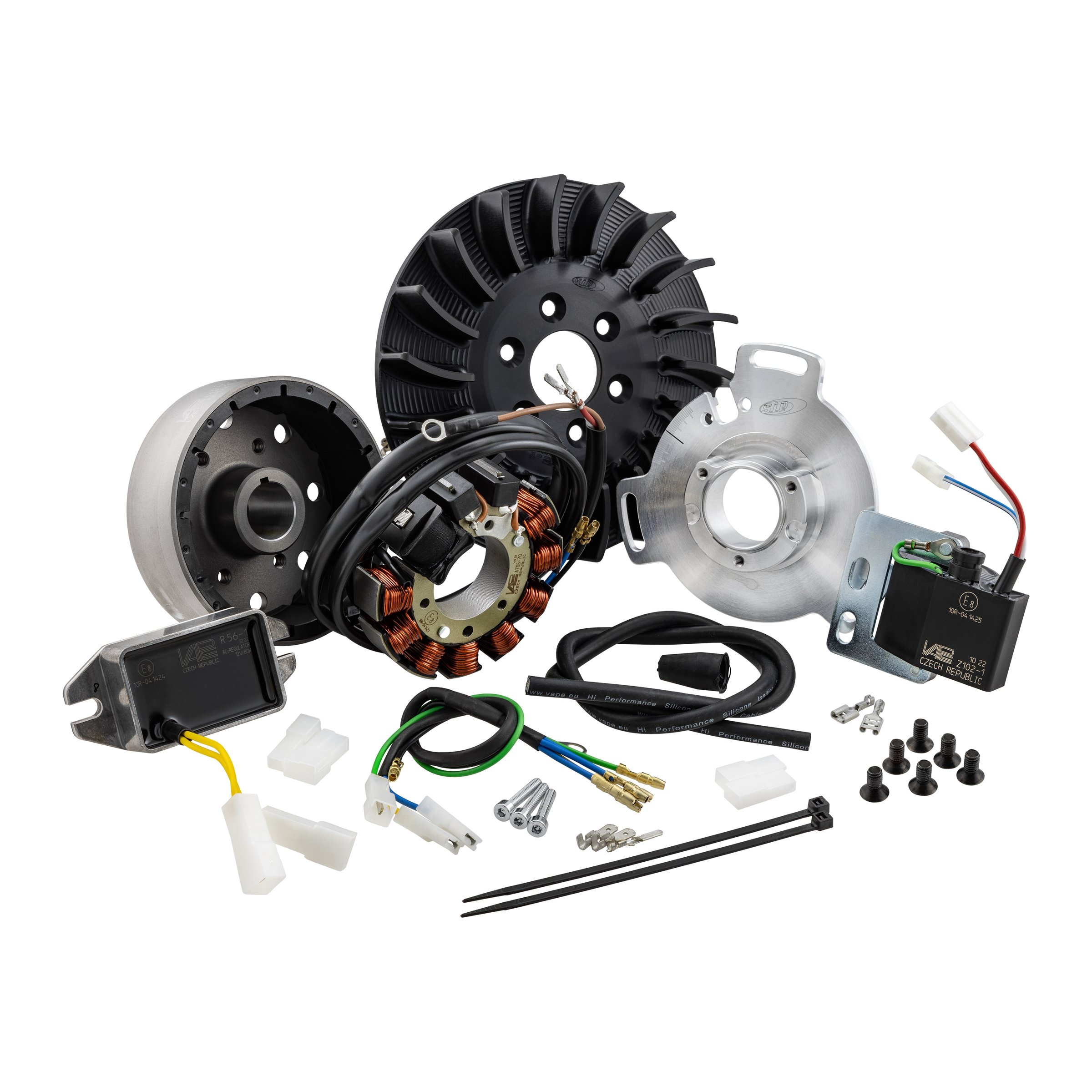 Image of Zündung SIP PERFORMANCE by VAPE Sport "Black Edition" 12V AC für Lambretta DL/GP für Lambretta DL/GP