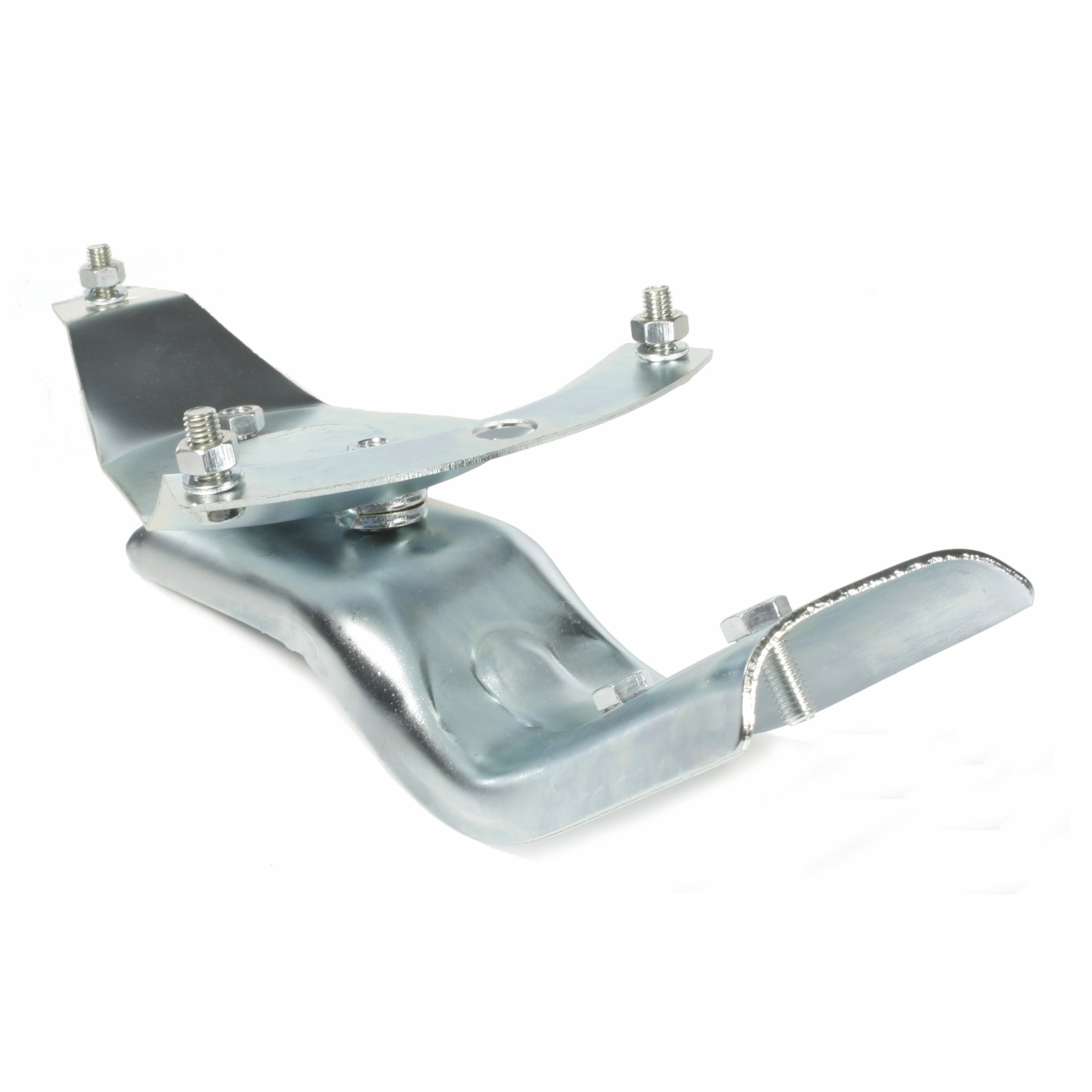 Image of Reserveradhalter CUPPINI, für offene 10" Felge, Durchstieg vorne für Vespa 50 Special V5B1-3/SS/90 Racer/100 2°/SS/125 Primavera/ET3/125 GT/GTR/TS/150 VGLA-B/GS VS5/GL/Sprint/V für Vespa 50 Special V5B1-3/SS/90 Racer/100 2°/SS/125 Primavera/ET3/125 GT/GTR