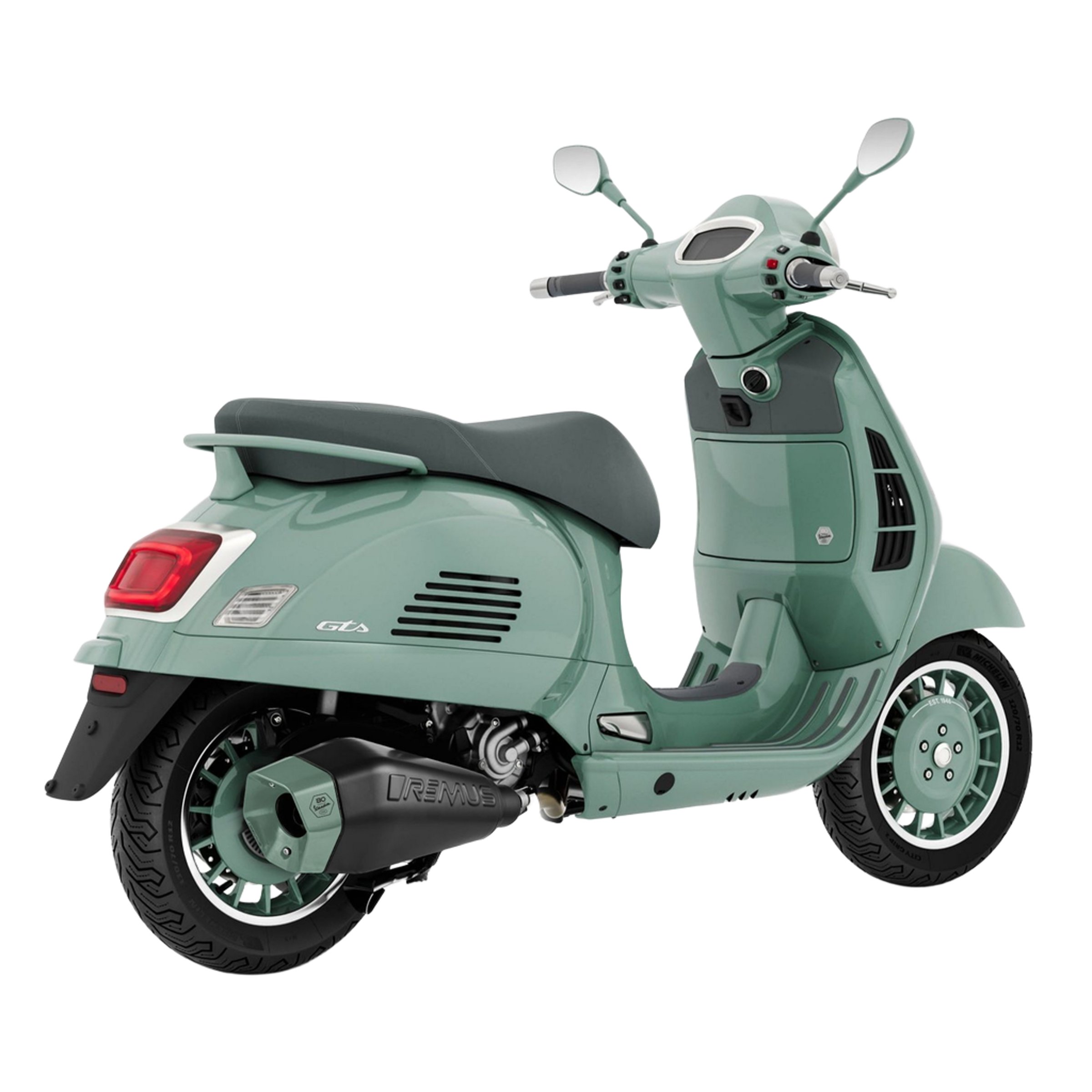 Image of Rennauspuff REMUS RS 2.0 für Vespa GTS 310ccm HPE 80th (`24-) Euro5+ für Vespa GTS 310ccm HPE 80th (`24-) Euro5+ für Vespa GTS 310ccm HPE 80th (`24-) Euro5+