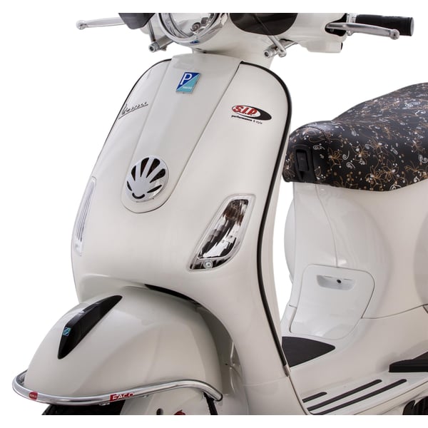 Image of Monoschlitzrohr SIP, Beinschild, links & rechts für Vespa LX/LXV/S 50-150ccm